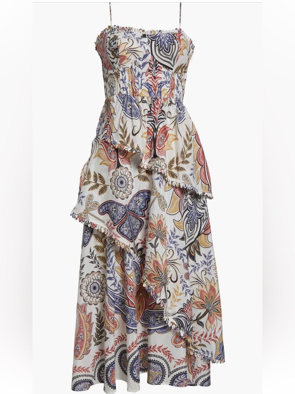 FARM Rio Boho Glam Floral Sundress NWT Size XL - Picture 5 of 10